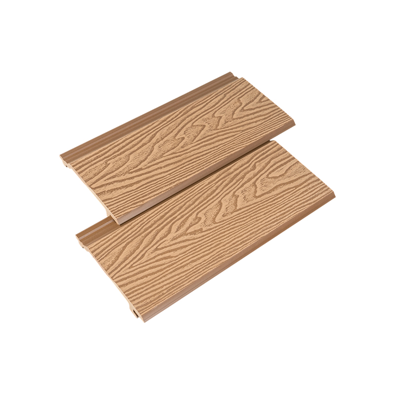 WPC Decking 3D præget beklædning udendørs vægpanel