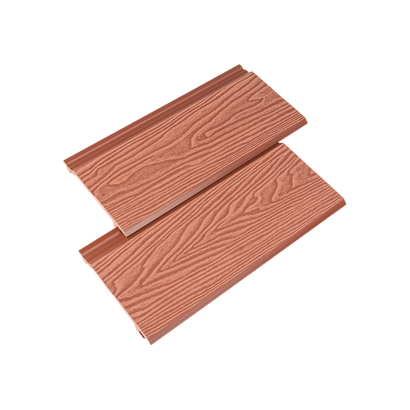 WPC Decking 3D præget beklædning udendørs vægpanel